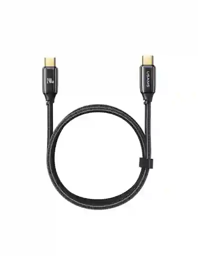 Cable Usb Tipo C A Usb C 2m 240w | Usams Negro