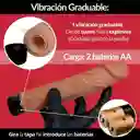 Vibrador Realista Ralph Consolador Graduable Dildo Pene 22cm