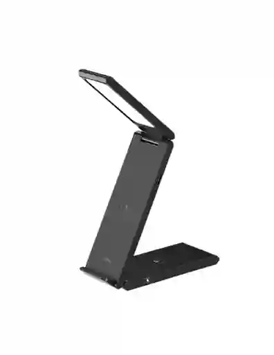 Cargador 3 En 1 Inalambrico Usams Plegable Para Celular, Earpods Y Smartwatch 15w Negro