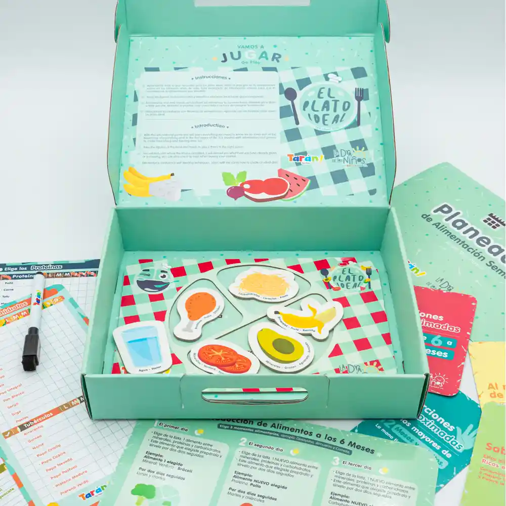 Juego Infantil El Plato Ideal