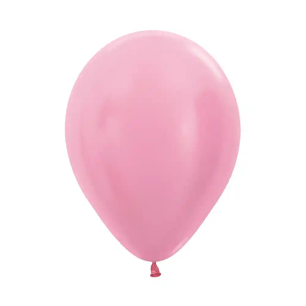 Globo Sempertex R12 X12 Satin Rosado