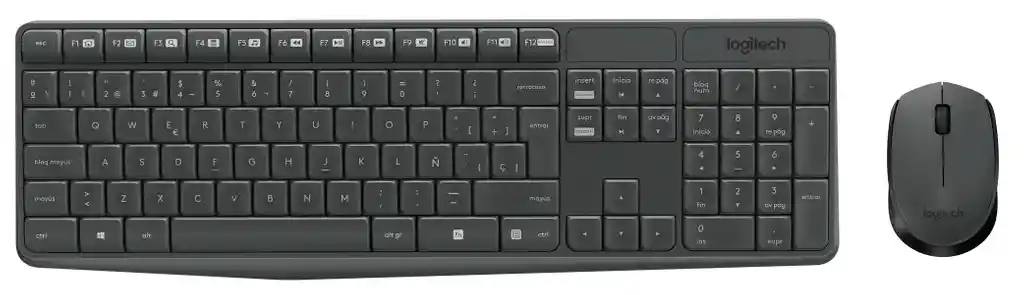 Logitech Mk235 Combo Teclado Y Mouse Inalámbrico