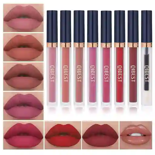 Qibest Juego De 7 Labiales