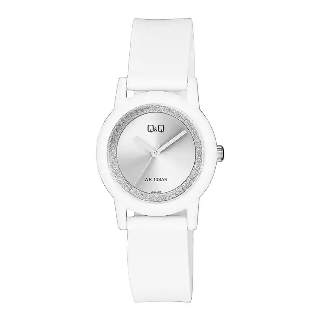 Reloj Qq Qyq Platinum Deportivo Dama Impermeable + Estuche