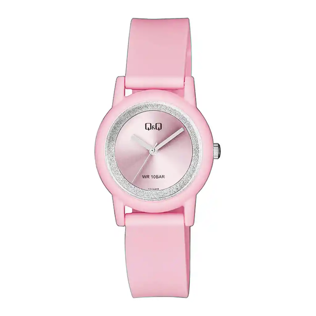 Reloj Qq Qyq Platinum Deportivo Dama Impermeable + Estuche