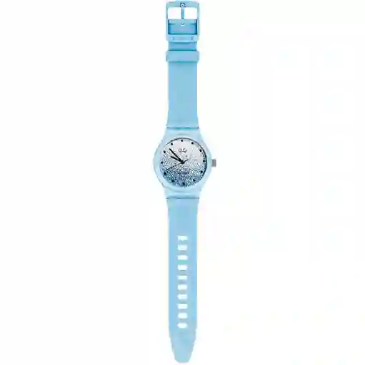 Reloj Qq Qyq Escarcha Deportivo Dama Impermeable + Estuche