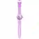 Reloj Qq Qyq Escarcha Deportivo Dama Impermeable + Estuche