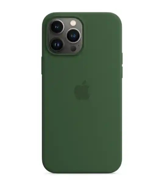 Silicone Case Magsafe Original Iphone 12 Pro Verde Militar