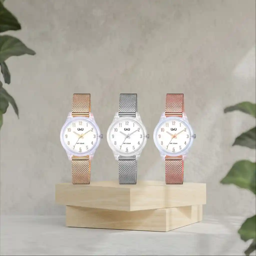 Reloj Qq Qyq Original Mujer Acero Inoxidable