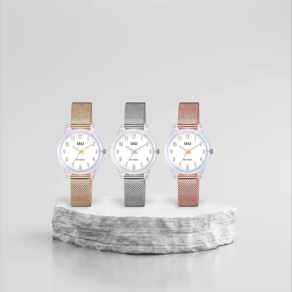 Reloj Qq Qyq Original Mujer Acero Inoxidable