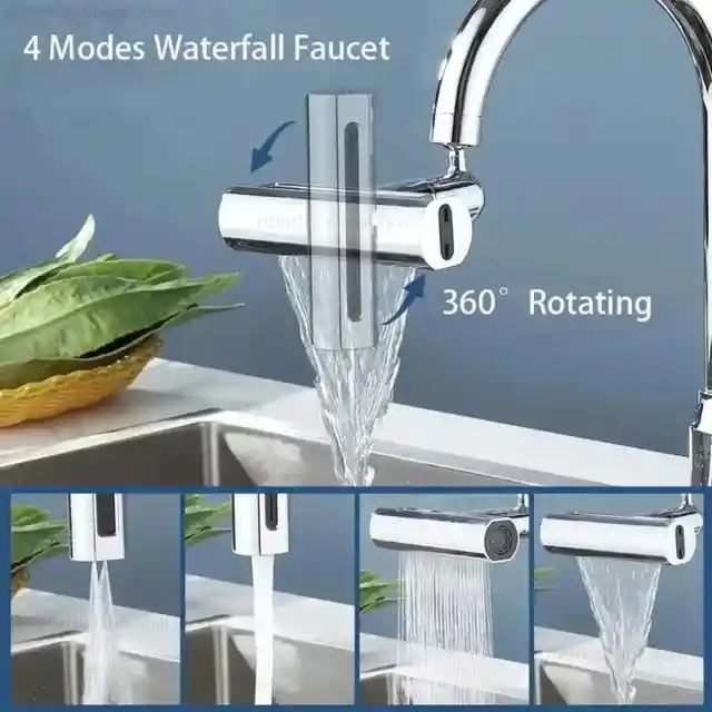 Grifo Multiuso Y Multiforma De Caida De Agua