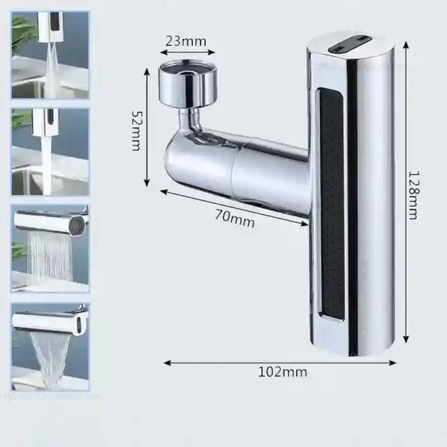 Grifo Multiuso Y Multiforma De Caida De Agua