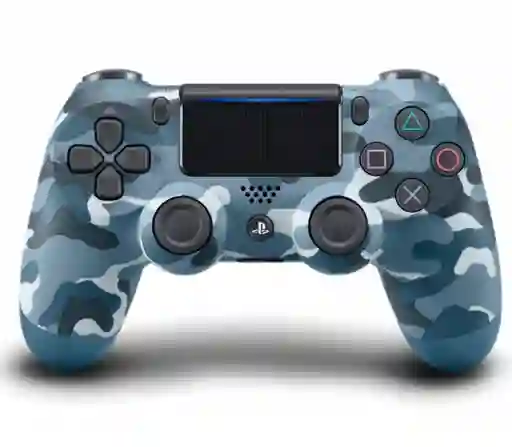 Control Play 4 Camuflado Azul
