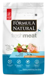Formula Natural Alimento Seco Para Cachorro Fresh Meat Caes Filhotes Grande Y Gigante Pollo * 2.5 Kg