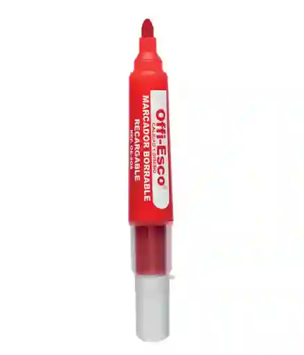Marcador Borrable Rojo Oe-506 Recargable