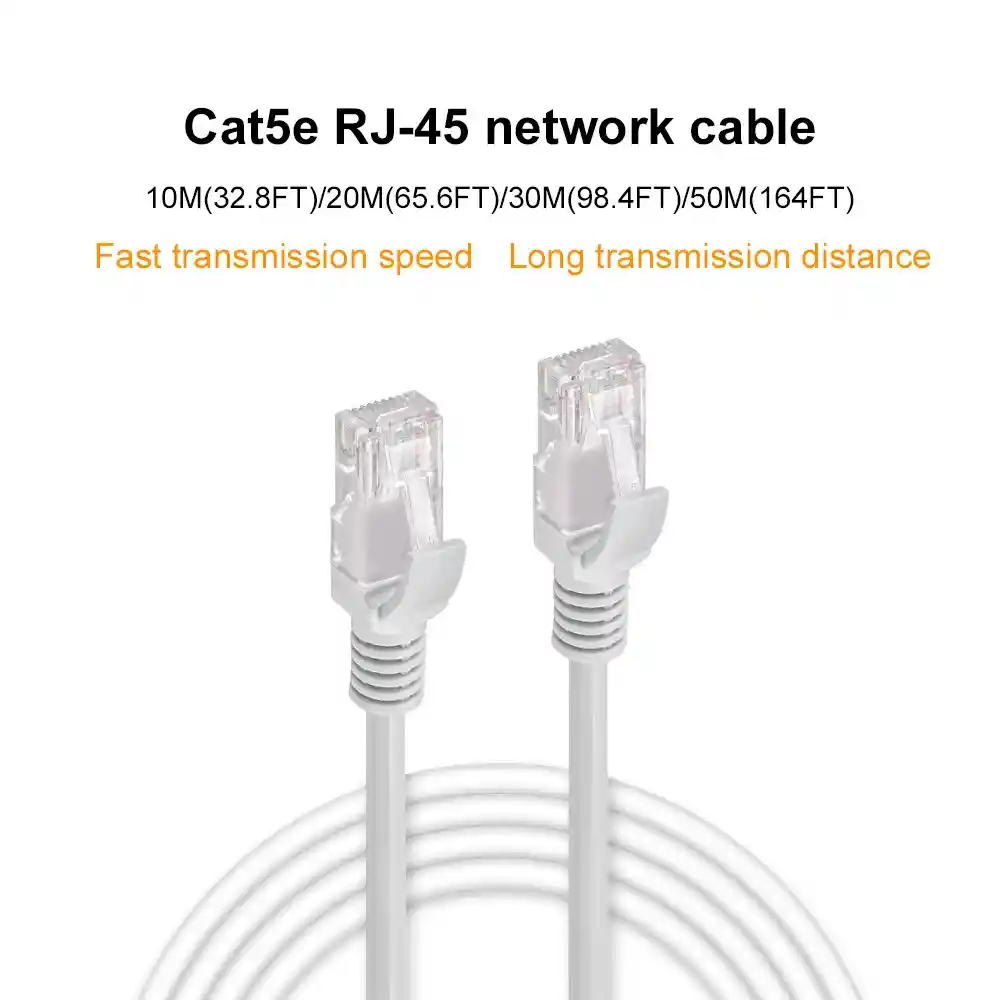 Cable Utp Red 20 Metros Ethernet Rj45 Calidad Cat5e