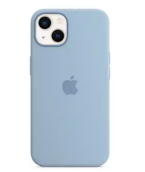 Silicone Case Magsafe Original Iphone 14 Azul Cielo