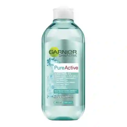 Agua Micelar Desmaquilla Limpia Matifica Rostro Labios Y Ojos Garnier Pure Active 400ml