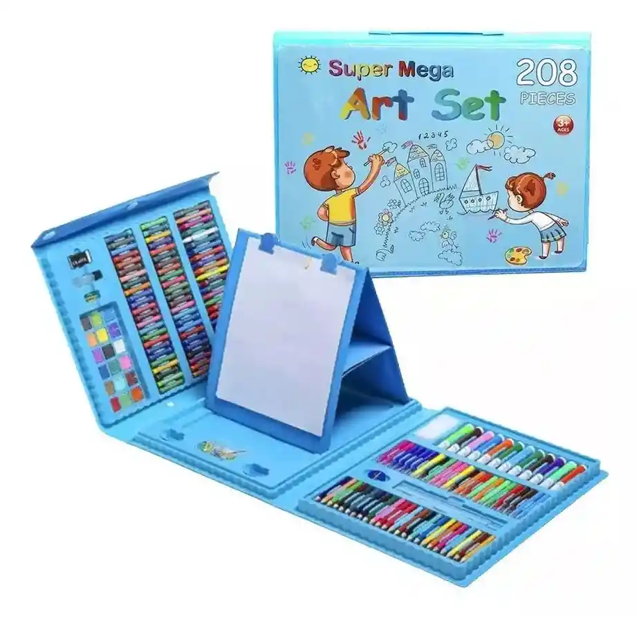 Kit De Arte Niños 208 Piezas