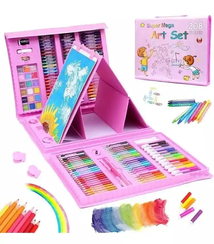 Kit De Arte Niños 208 Piezas