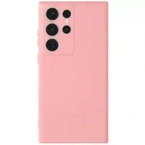 Silicone Case Samsung S23 Ultra Rosado