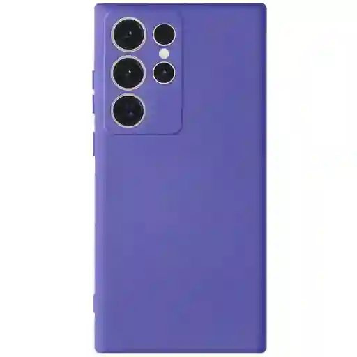 Silicone Case Samsung S23 Ultra Morado