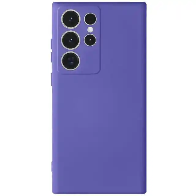 Silicone Case Samsung S23 Ultra Morado