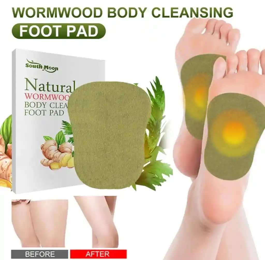 Parches Para Pies De Jengibre Detox X 10 Undiades