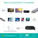 Adaptador Tipo C A Hdmi 4k 60w Pd Con Puerto De Carga