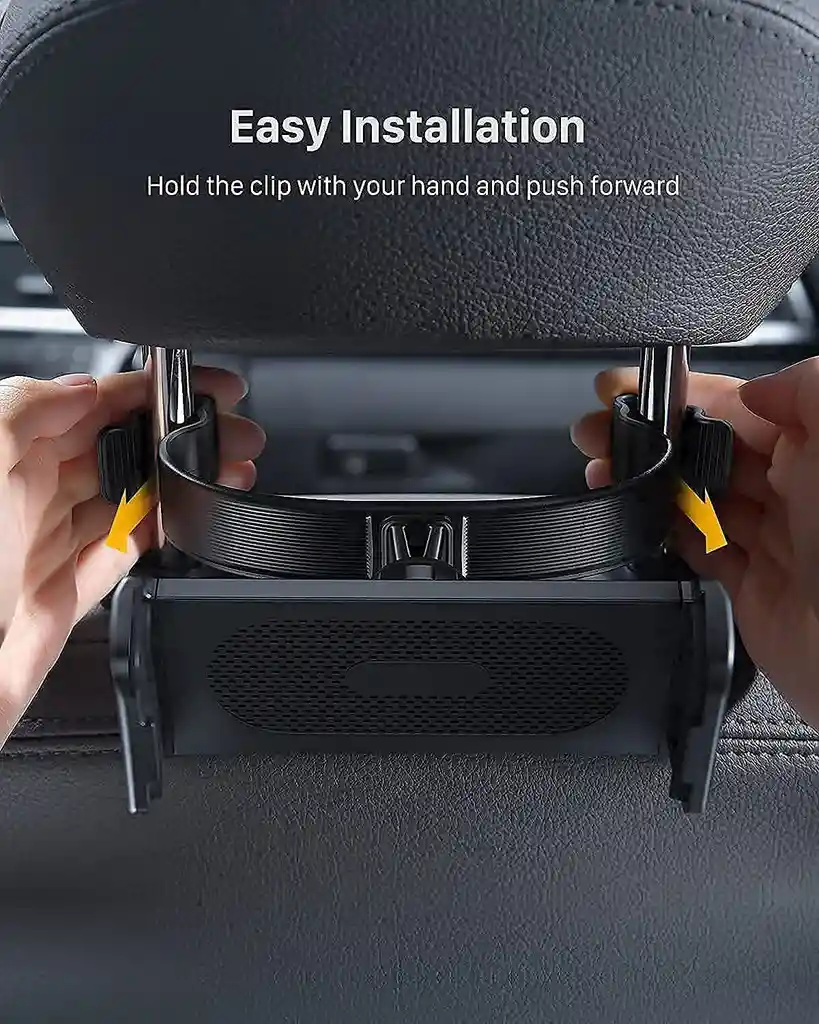 Soporte De Tablet Para Auto Lisen | Ajustable De Alta Seguridad