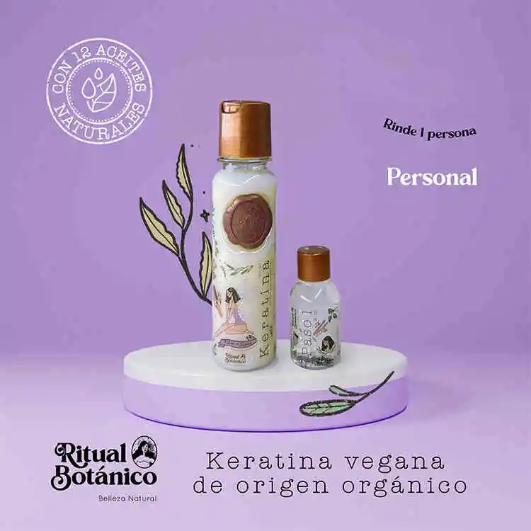 Keratina Orgánica Ritual De Alisado - Ritual Botanica 120ml