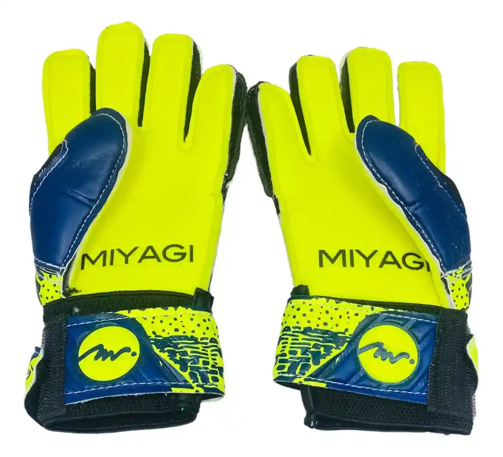 Guantes De Arquero Miyagi Get 2.0 - Mg014f - Agarre Insuperable Color Amarillo