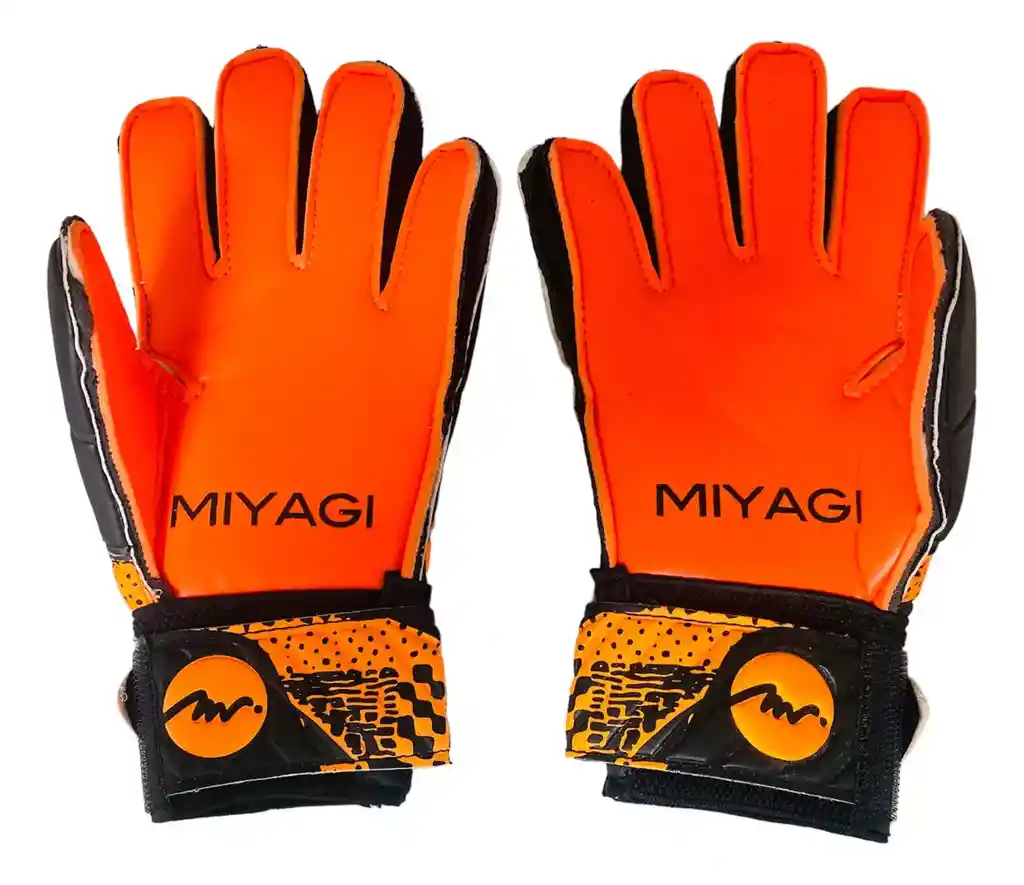 Guantes De Arquero Miyagi Get 2.0 - Mg014f - Agarre Insuperable Color Naranja