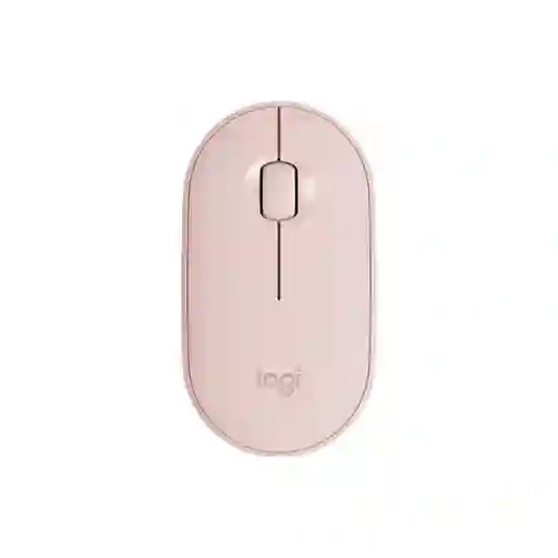 Mouse Inalámbrico Logitech Pebble M350 Rosa