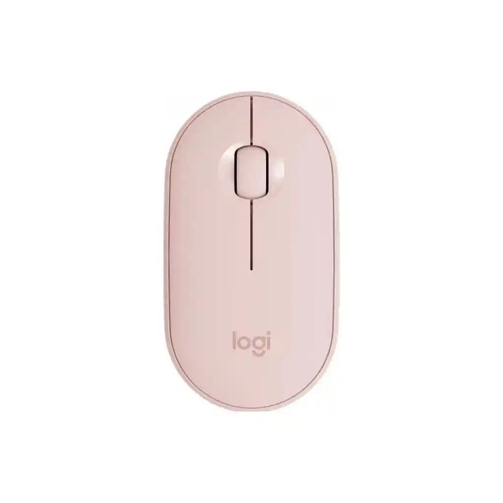 Mouse Inalámbrico Logitech Pebble M350 Rosa