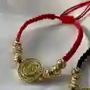 Pulsera San Benito Oro Laminado