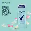 Degree Shower Clean Women Desodorante Antitranspirante Para Mujer Protección 48 Horas Sobre El Sudor Y Los Olores 2.7 Oz (76 G)