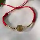 Pulsera San Benito Oro Laminado