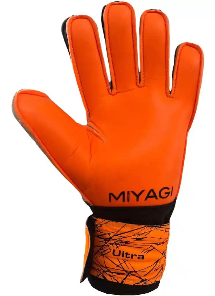 Guante De Arquero Miyagi Ultra Mg012 Antifracturante Color Naranja