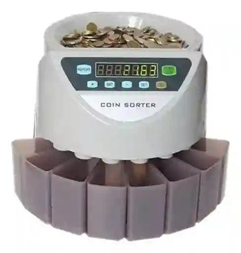 Maquina Contadora De Monedas Coin Sorter Contador Monedas