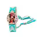 Reloj Frida Color Tejido Hilo Artesanal Mujer Dama + Estuche