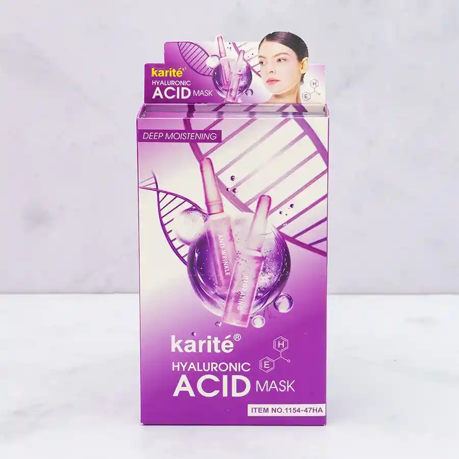 Mascarilla Karite Sencilla De Acido Hialuronico En Velo Ref 97