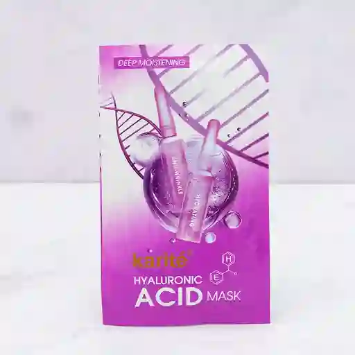 Mascarilla Karite Sencilla De Acido Hialuronico En Velo Ref 97