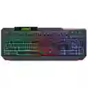 Teclado Gamer Rgb Led Usb Teclas Rainbow Unitec 29utxcmbrd