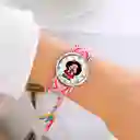 Reloj Mafalda Tejido Hilos Artesanal Mujer Dama + Estuche