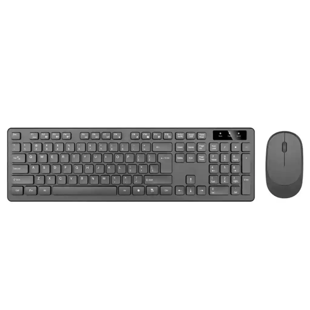 Teclado Inalámbrico Slim Y Mouse Inalámbrico Tipo Mac