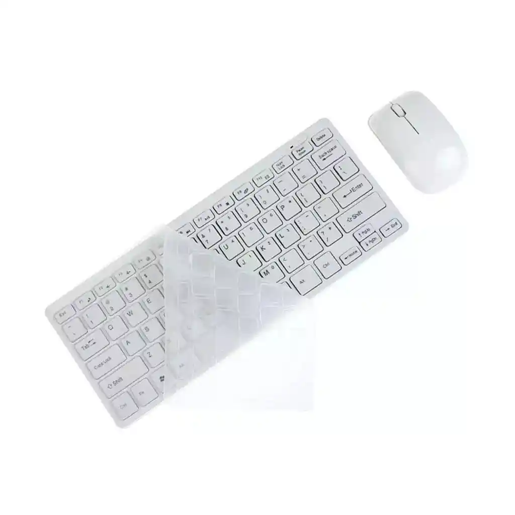 Combo Inalámbrico Mini Teclado Y Mouse Óptico Portátil