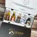 Caja Premium De 5 Mini Botellas De Licor (referencia #1)