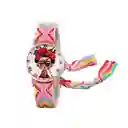 Reloj Frida Tejido Hilos Artesanal Mujer Dama + Estuche