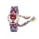 Reloj Frida Tejido Hilos Artesanal Mujer Dama + Estuche